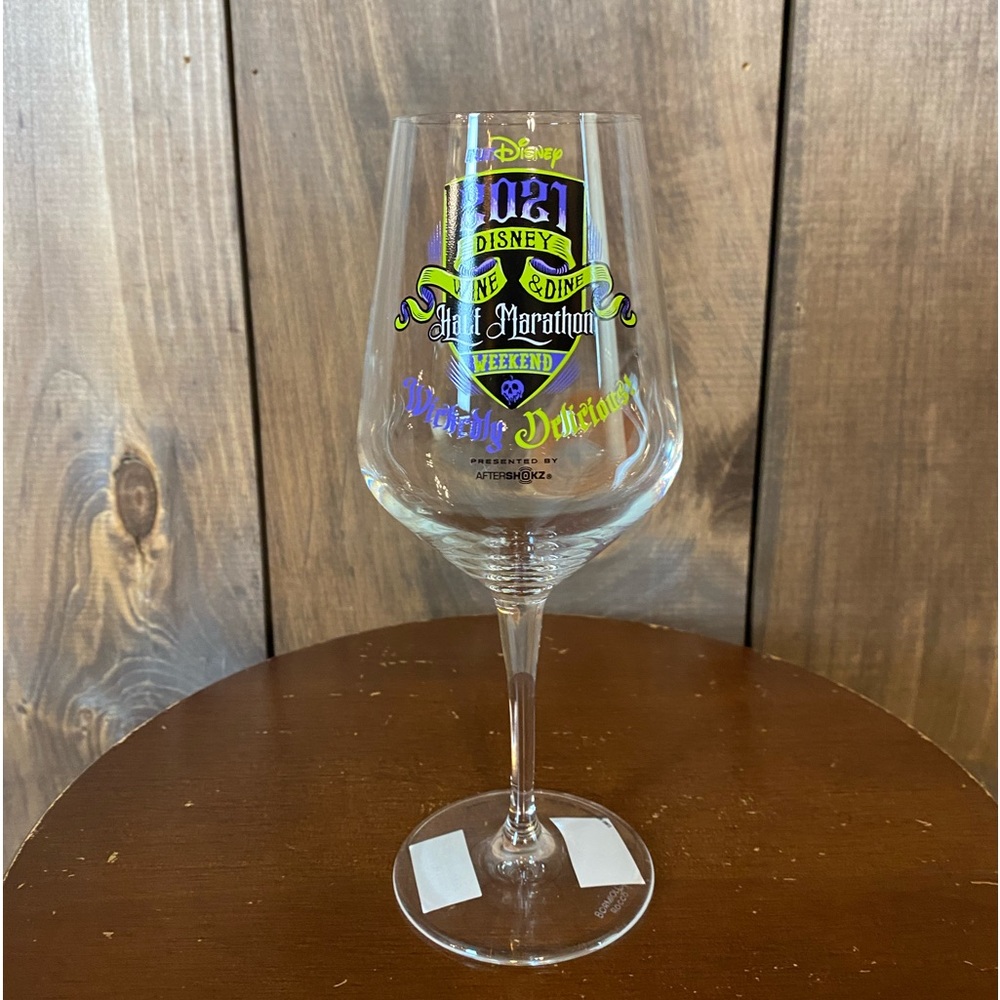 runDisney 2021 Wine & Dine Half Marathon Weekend Wine Glass
